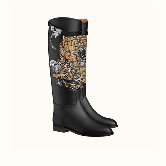 🎊Sold🎊Hermès Jungle Love Jumping boot - Picture 2 of 8